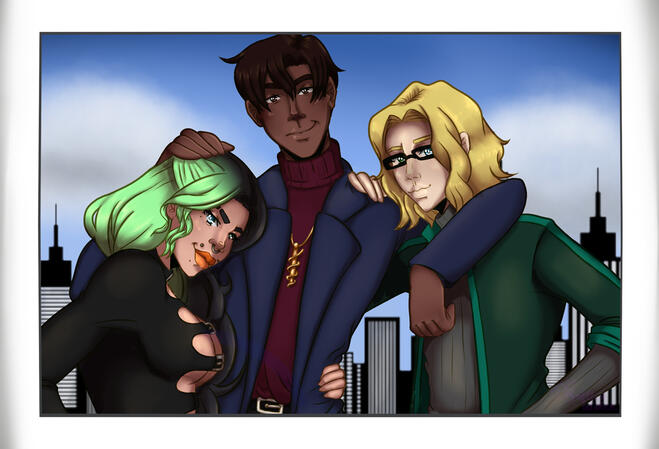 Team Three Stooges But Hot COLOR
